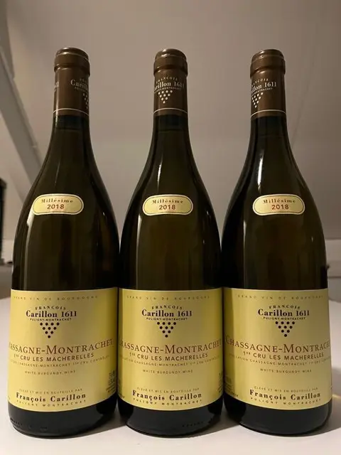 2018 Chassagne Montrachet 1° Cru "Les Macherelles" -