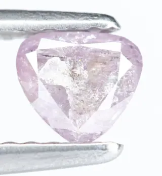Diamant - 0.40 ct - Natural Fancy Pink-Purple - I3 *NO