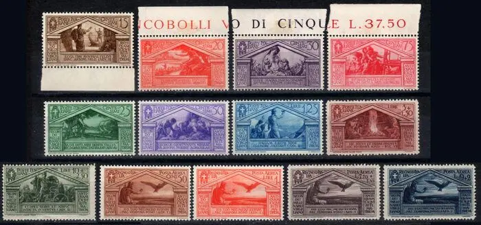 Koninkrijk Italië 1930 - Virgil complete set with airmail - Sassone s. 58