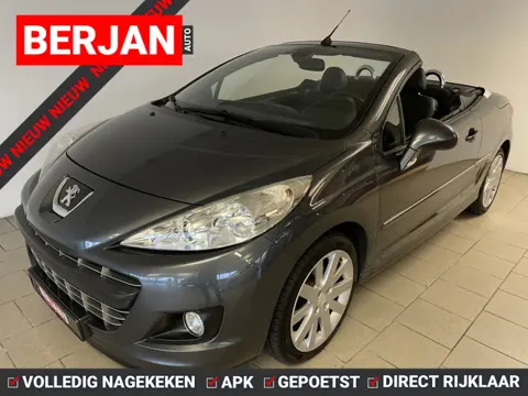 Peugeot 207 CC 1.6 VTi Griffe AIRCO CRUISE STOELVERW VELGEN ELEK DAK LEER LEDEREN STUUR ZEER NETTE A