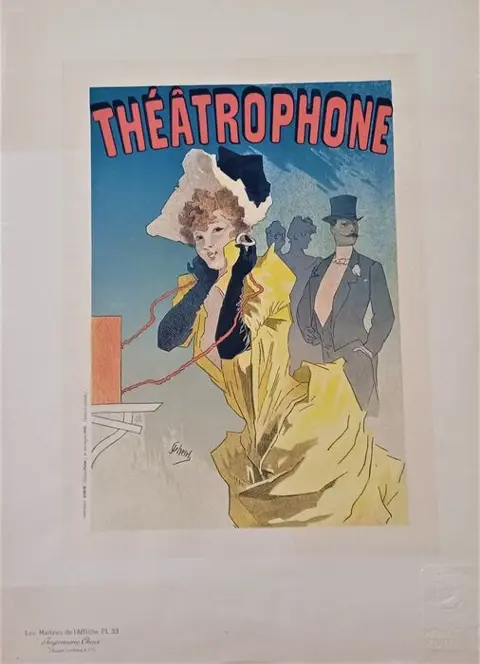 Jules Chéret - Les Maîtres de l'Affiche : "Théâtrophone". -