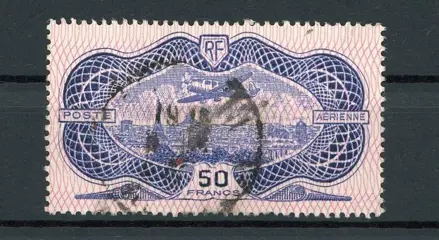 Frankrijk 1936 - 1st choice, 50 frs with ‘burelage’ - Yvert PA n°15