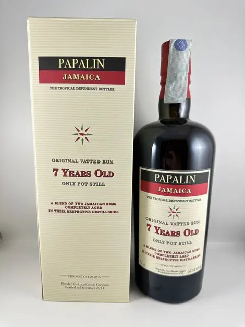 Hampden, Worthy Park 7 years old Velier - Papalin -