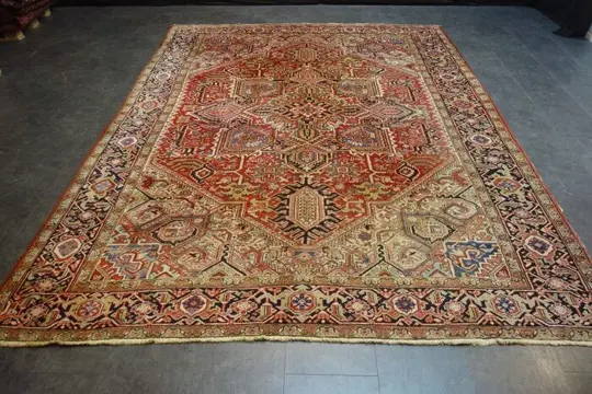 Perser heriz antik - Tapijt - 350 cm - 255 cm