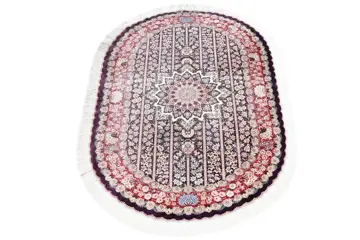 Ghom Seide Signiert - zeer fijn zijden tapijt - 120 cm - 80