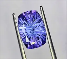 Blauw, Paars Tanzaniet - 3.53 ct