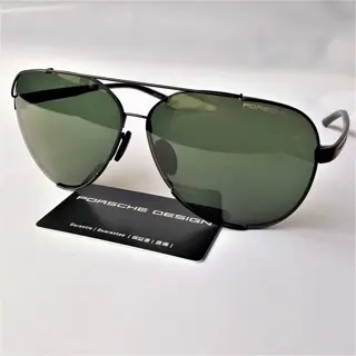 Porsche Design - Metal Aviator - Strong RXP - Green Lenses