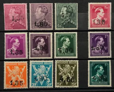 België 1945 - Uitgifte Van Acker -10% - Opdruk GHISLENGIEN / GELLINGEN - POSTFRIS - Gesigneerd - OBP 724X/W
