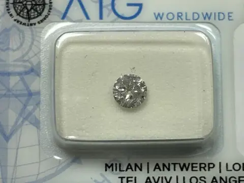 1 pcs Diamanten - 0.52 ct - Rond - No reserve price , i