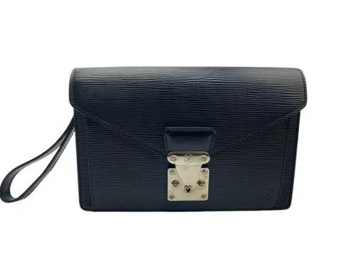 Louis Vuitton - Black Epi - Clutch