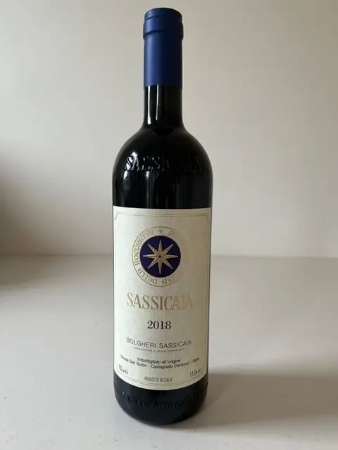 2018 Tenuta San Guido, Sassicaia - Super Tuscans - 1 Fles
