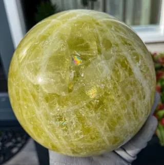 Good Quality Large Citrine crystal sphere Kristal -