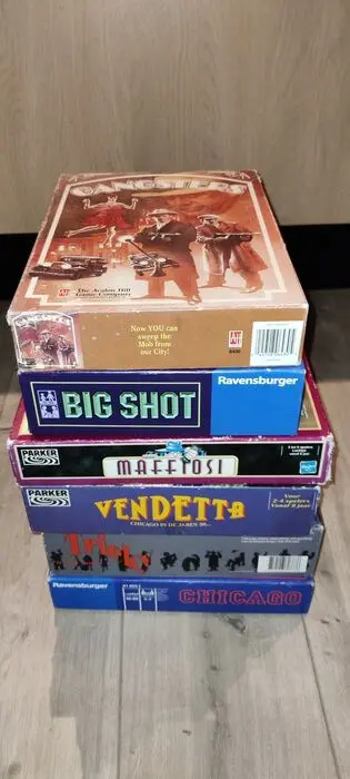 Avalon, Parker, Ravensburger, Team Games - Gangsters Board