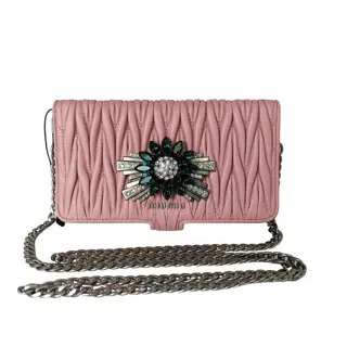 Miu Miu - I-phone case matelassè gioiello - Accessoire