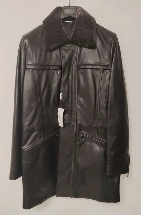 Versace Collection Leren jas