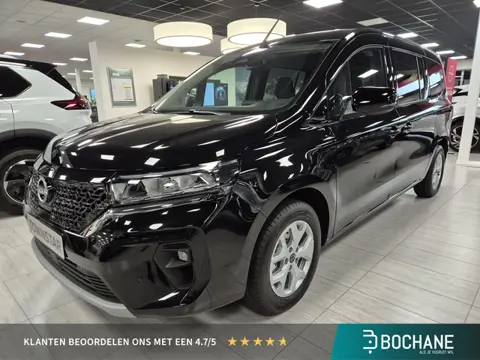 Nissan Townstar Evalia N-Connecta L2 45 kWh 7 zitplaatsen | Vegan 1/2 lederen interieur | LM velgen,