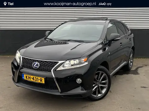 Lexus RX 450h 4WD F-Sport Line Auto vol luxe, trekhaak, schuif-/kanteldak, HUD, navigatie, stoelverw