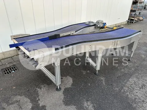 Stas bochtband in Y-vorm splitsingsband of samenvoegband