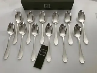 Christofle modèle Pompadour - Soeplepels (12) - Verzilverd