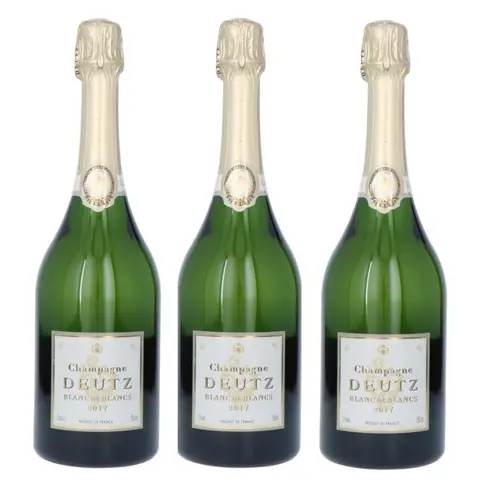 2017 Deutz - Champagne Blanc de Blancs - 3 Flessen (0.75