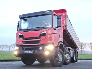 SCANIA G410 8x4 schwarzmuller 3s