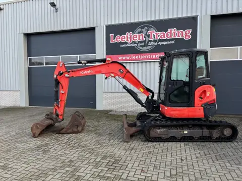 Kubota U48-4 mini excavator, 2016 year , 2x buckets !!