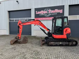 Kubota U48-4 mini excavator, 2016 year , 2x buckets !!
