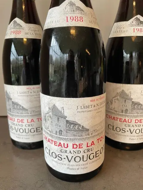 1988 Clos de Vougeor Grand Cru - Château de la Tour - 3