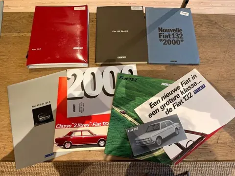 Brochures/catalogi - Fiat 132 en 2000 - Fiat - 1970-1980