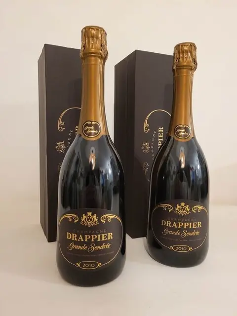 2010 Drappier, Grande Sendrée - Champagne Brut - 2 Flessen