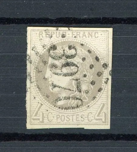 Frankrijk 1870 - Valued at €350 (Yvert 2022) - Yvert n°41B