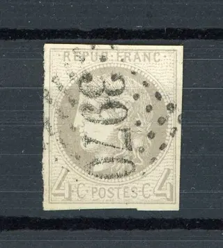 Frankrijk 1870 - Valued at €350 (Yvert 2022) - Yvert n°41B
