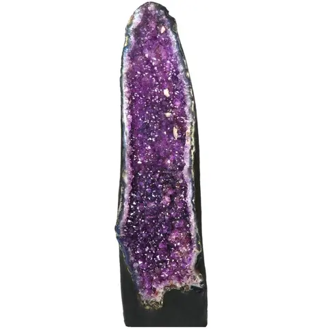 AA Kwaliteit - 'Intense' Amethist - Geode - 81×18×24 cm -