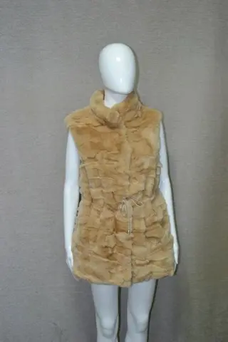 Artisan Furrier - Chinchilla Rex Gilet - Gemaakt in: