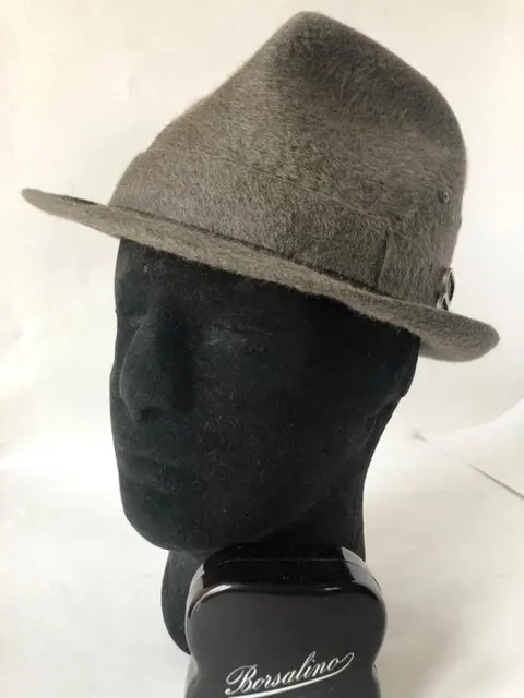 Borsalino - Fedora Grand Prix Paris 1900 taglia 56 - Hoed