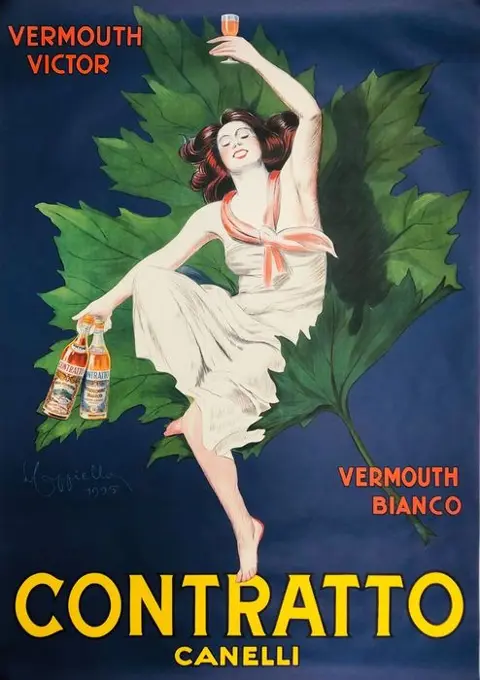 Leonetto Cappiello, after - Vermouth Victor - Contratto