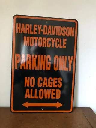 Bord - Harley Davidson. No Cages allowed. - Ande Rooney.
