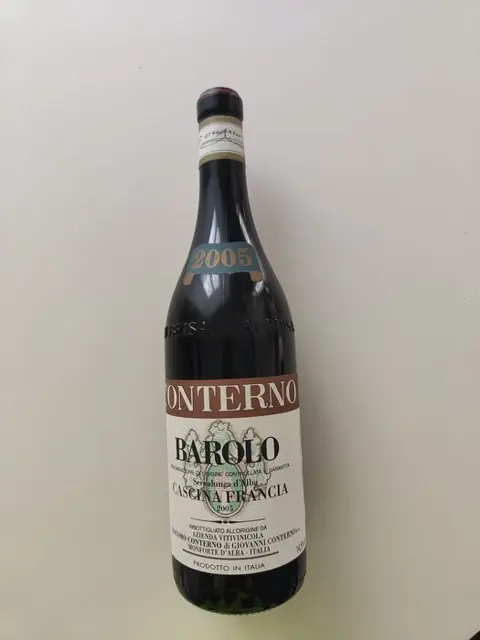 2005 Giacomo Conterno, Francia - Barolo DOCG - 1 Fles (0,75