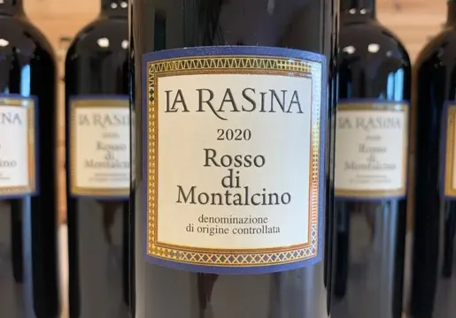 2020 La Rasina Rosso di Montalcino - Toscane - 6 Flessen