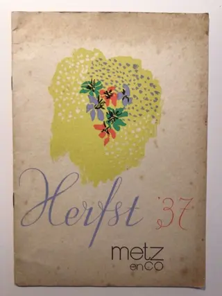 Ruscha Wijdeveld (attributed) - Metz en Co fashion catalog