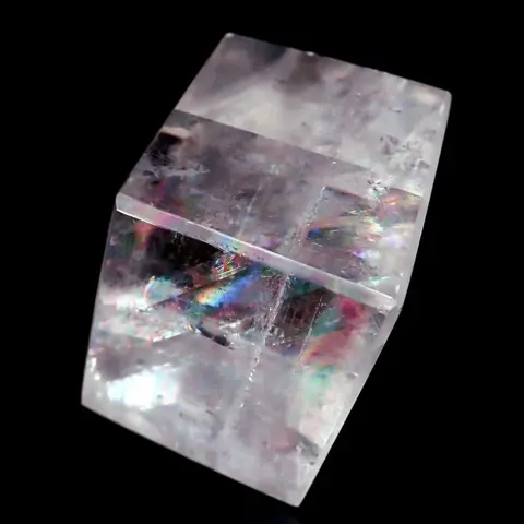 Zeer zeldzame A++ hoogwaardige regenboog optische calciet
