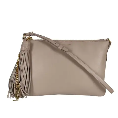 Saint Laurent - Camera con frangia e logo - Crossbody tas