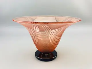 Charles Schneider - Verreries Schneider - Art Deco Schaal