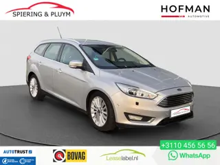 Ford FOCUS Wagon 1.5 TDCI Titanium Edition Leder | Navi | D.hoek | Trekhaak