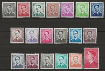 België 1953/1966 - Koning Boudewijn Type Marchand - OBP/COB 1066/75 + 924/26 + 1028/29 + 1068A + 1371