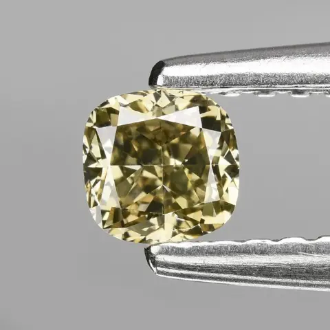 Diamanten - 0.32 ct - Vierkant kussen, gemengde snit - VS1