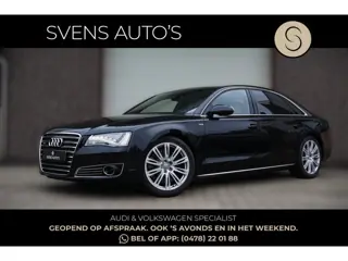 Audi A8 6.3 W12 Quattro Lang Uniek!|Televisie|Koelkast|Complete Historie|Bijna Youngtimer