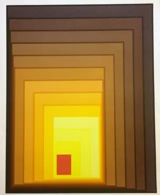 Aara - Op - Art Poster - 1968