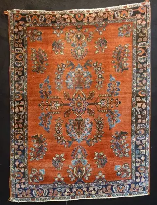 Antiker US Sarough - Tapijt - 137 cm - 102 cm