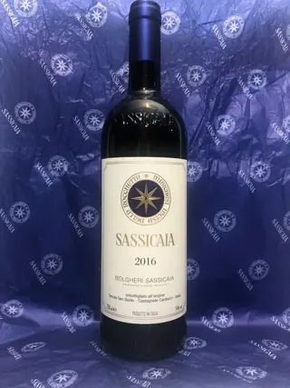 2016 Sassicaia Tenuta San Guido - Super Tuscans - 1 Fles